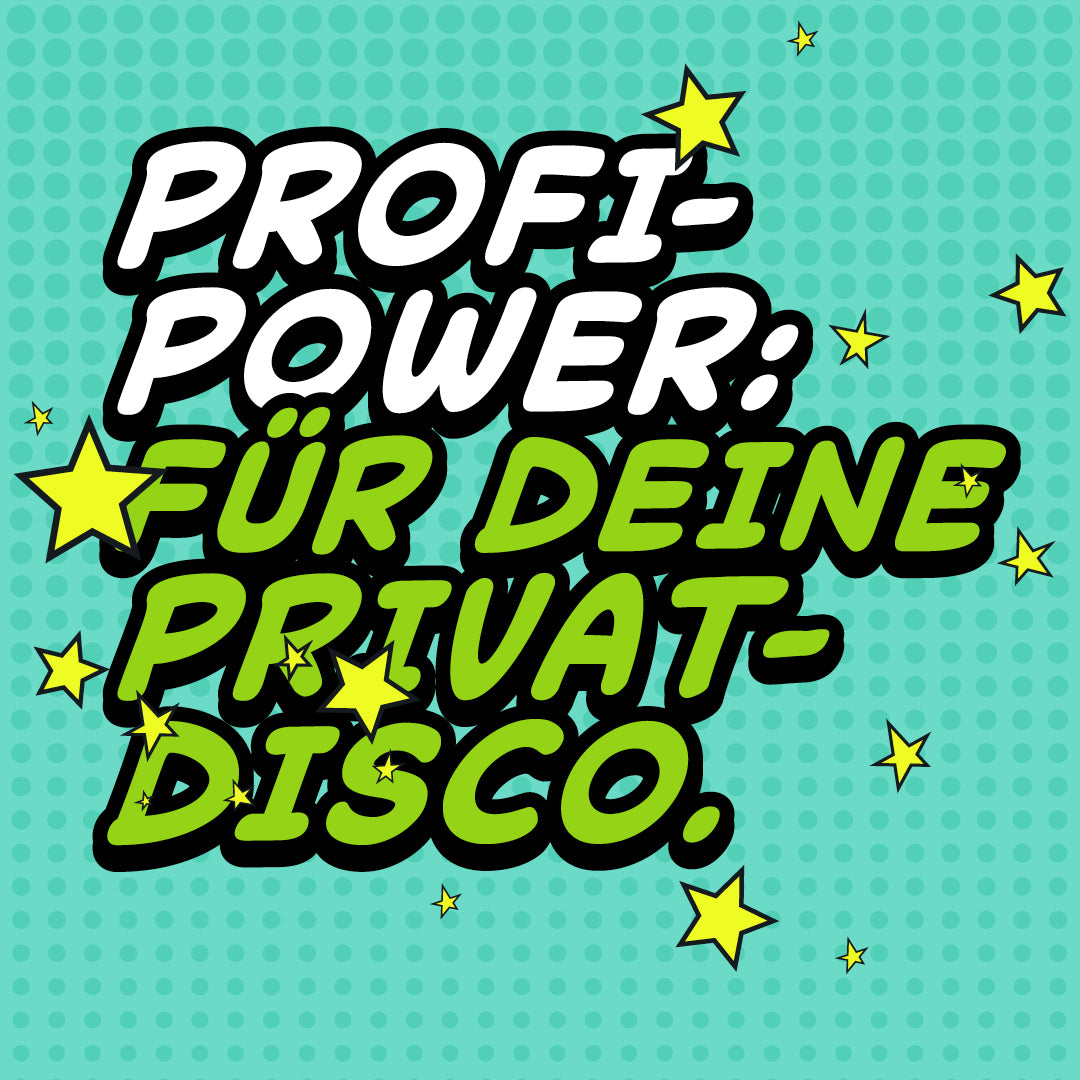 Disco-Equipment für deine Party.